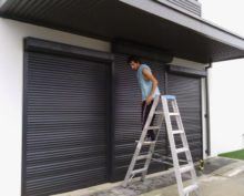 roller shutter installation