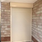 alulux brand aluminium shutter