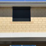 Black roller shutter