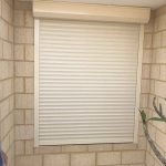 Secure aluminium window shutter